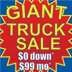 Truck sale floor decal