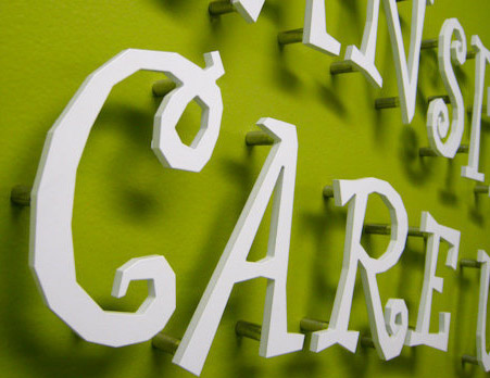 Offset Acrylic Lettering