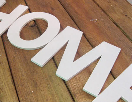 Acrylic Lettering Image