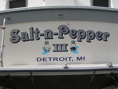 Vinyl Boat Decals