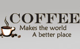 Coffee Wall Lettering