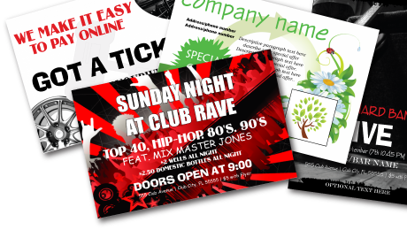 Club Flyers