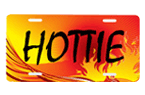 Custom Hottie License Plate