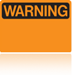 OSHA Warning