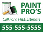 Painting Business Sign